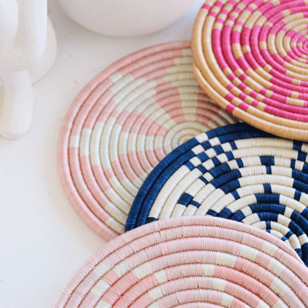 Handmade Woven Bowl made by Artisans in Rwanda--the gift that gives back.